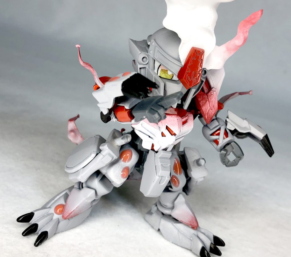 【ポケモンガンプラ】ゾロアーク(ヒスイのすがた)–5枚目/制作者:コン◎SDポケモンガンプラ