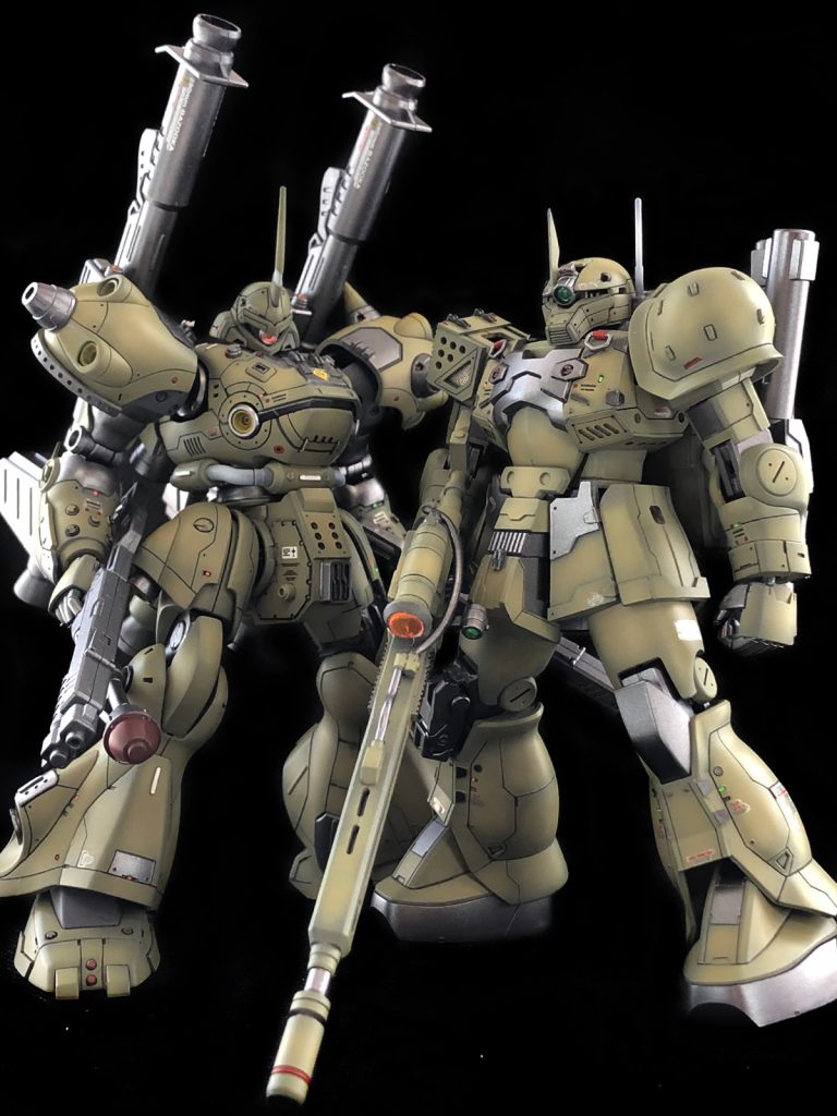 HGザクⅠスナイパー　ヨンムカークス機–8枚目/制作者：black🇯🇵