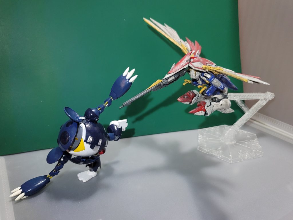 猛禽ガンプラの捕食シーン弱肉強食とは自然の摂理です