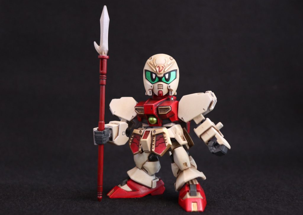 軽装形態。首から下はほぼEXスタンダードのν頑駄無です。