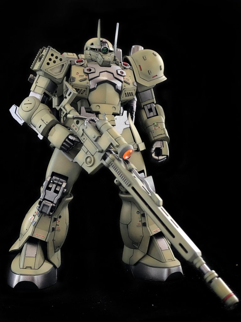 HGザクⅠスナイパー　ヨンムカークス機–2枚目/制作者：black🇯🇵