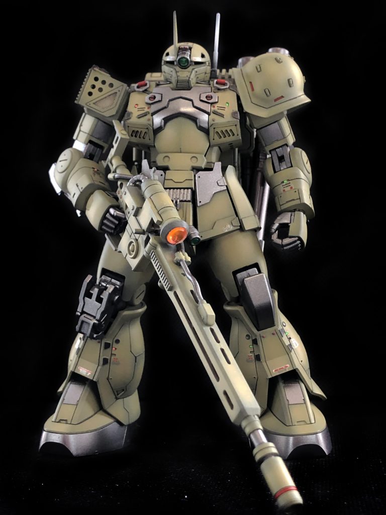 HGザクⅠスナイパー　ヨンムカークス機–3枚目/制作者：black🇯🇵