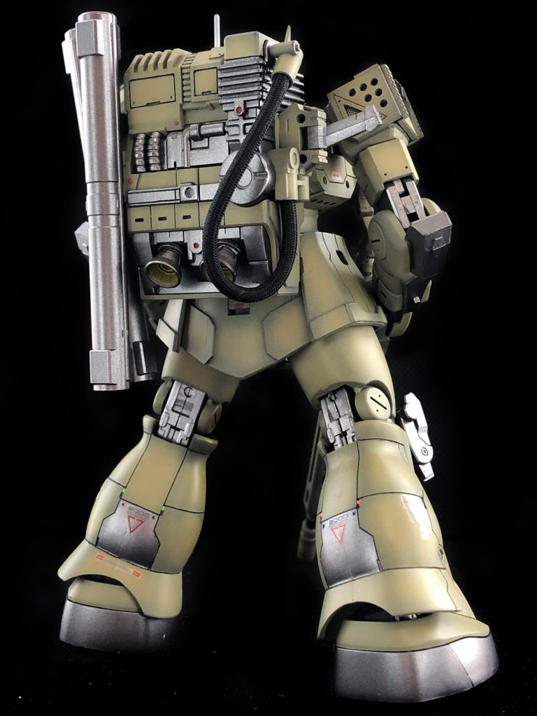 HGザクⅠスナイパー　ヨンムカークス機–7枚目/制作者：black🇯🇵