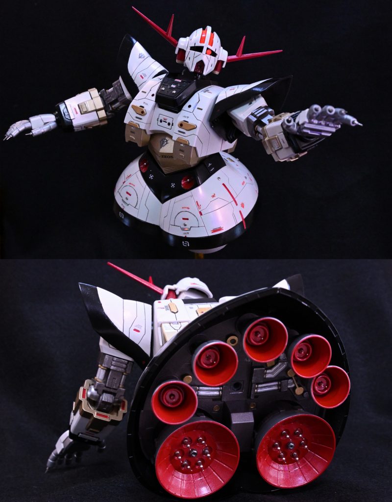 バーニアをもう少し凝っても良かったかも？