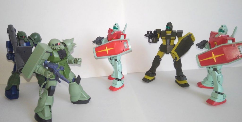 色はスナイパーカスタムを若干意識。バックマイヤーおじさんに怒られるかもしれません。