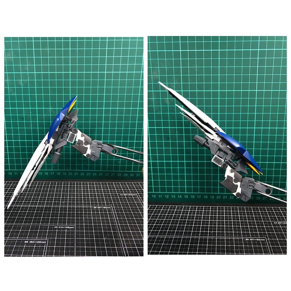 バインダー基部の可動域が少ないので改修。