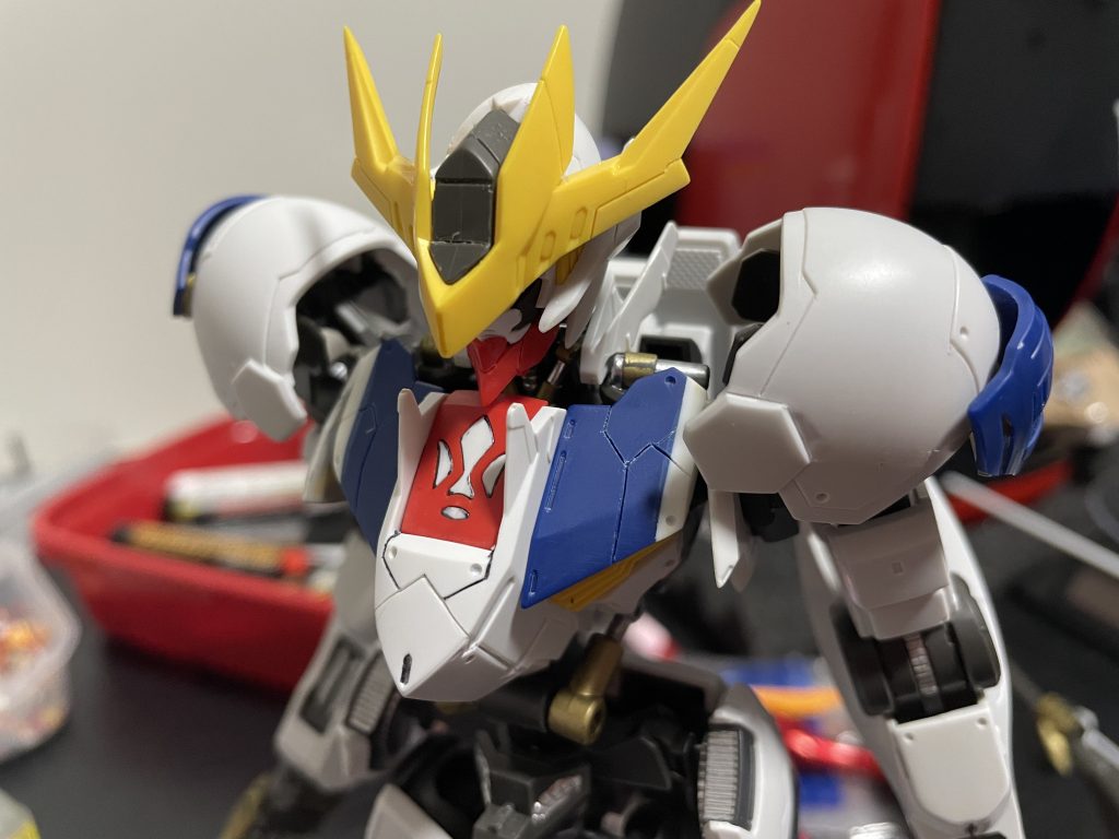 ガンダム　バルバトス　ルプスレクス　フルメカニクス　1/100 全塗装完成–2枚目/制作者：@cayman578k