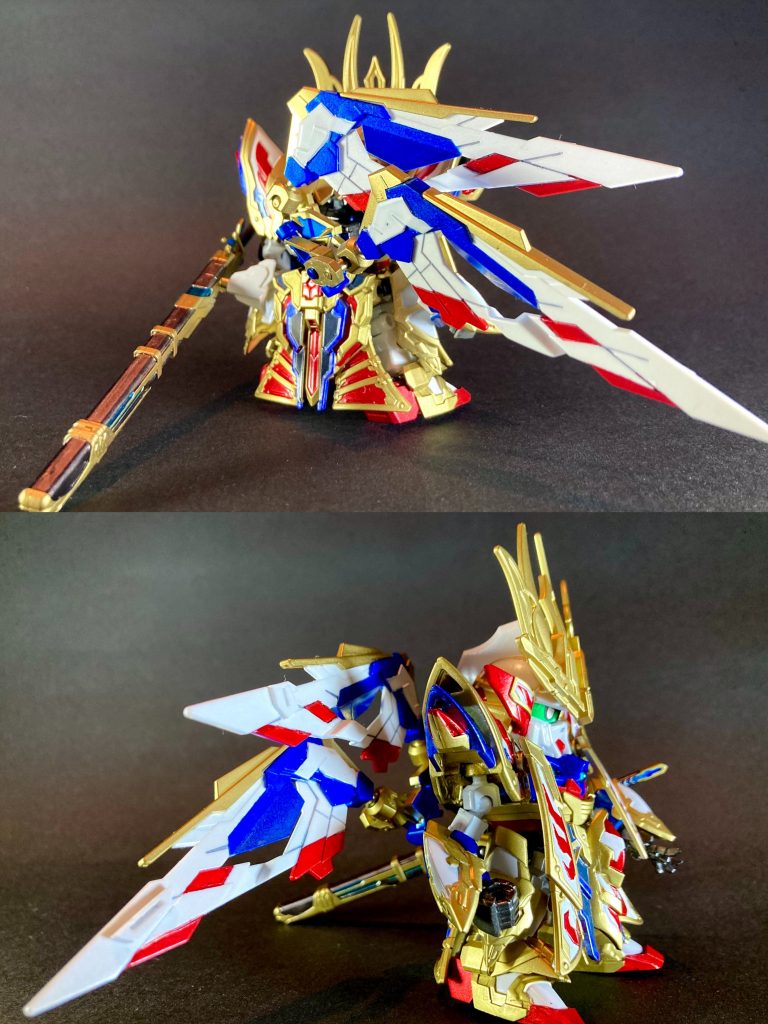 【SDWヒーローズ】曹操ウイングガンダム 倚聖の装–3枚目/制作者：ひとらたん