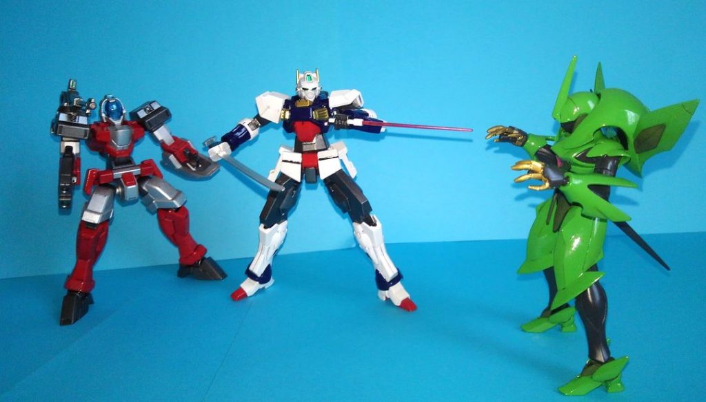 日本刀装備バージョン！！（AGE世界観尊重と言った矢先にこれである）「Gの忍影やKATANAのAGE版」みたいなとこも正直意識はしてます！