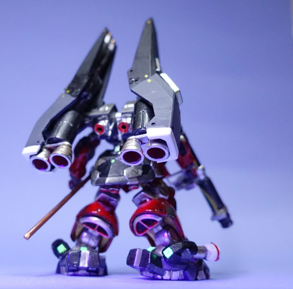 グリプス戦役のMSに多く採用されるようになったバインダーの元祖となるユニットのテストが行われた。機動性の劇的向上という有効性が確認されるも、大きすぎることから、コンパクト化が課題となった。