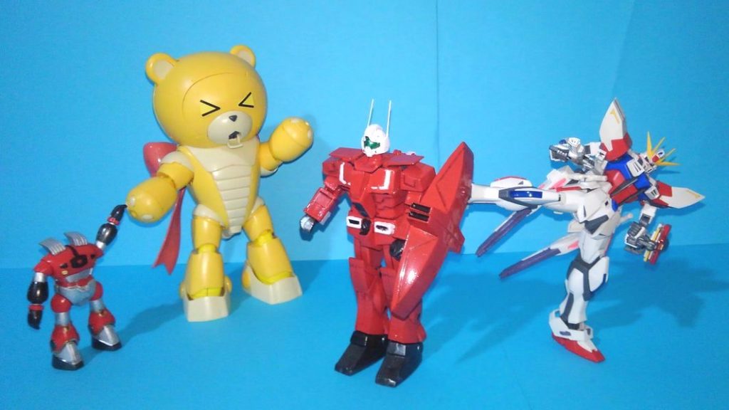 「ちっさ（無慈悲）」1/300スケールキットはマジで並べる相手いないなと思った瞬間でした。