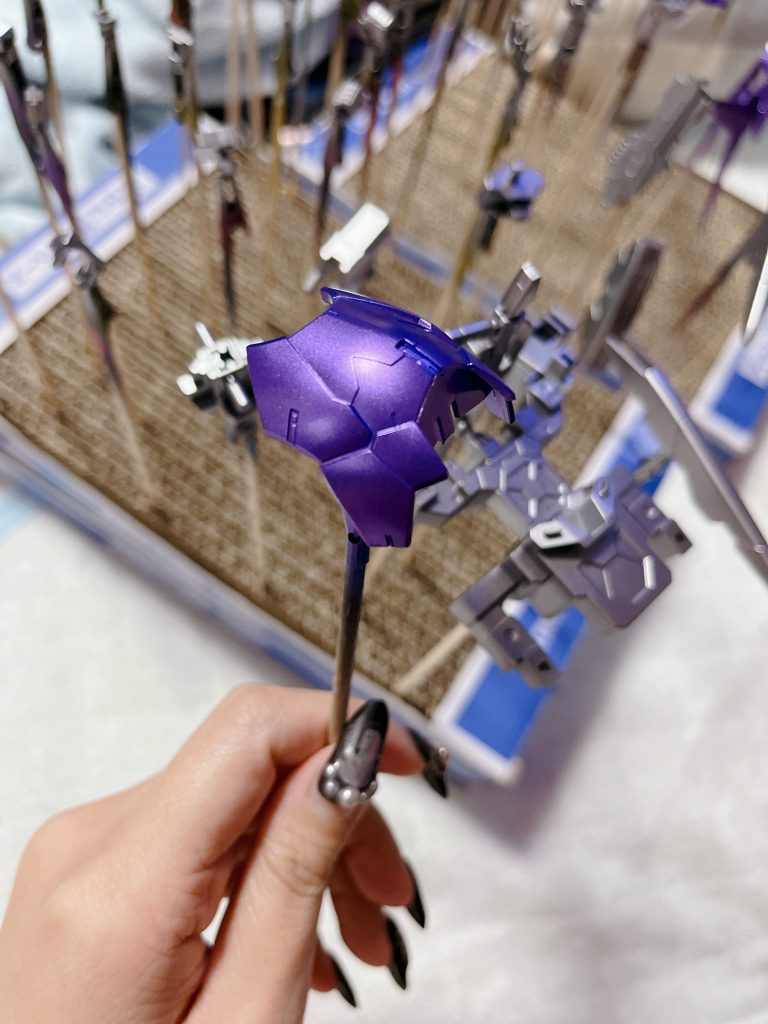 ファルシアで使ってお気に入りになったGXメタルパープル素塗り