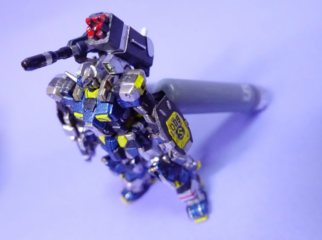 ●「わーったよ。離れんと、ぶっ飛ばされるぞ」「FA-78　005　スレッガー、でるぞ！」●「ガンダムちゃん、ちゃんと面倒みてよ？」●「悲しいけど、これ、戦争なのよね」●「まだまだあああ！」　BOMB！!●FA-78SLはソロモンの初陣でジオンの未確認超大型MAにそのまま特攻をかけ、大打撃を与えて作戦不能なまでのダメージを与えるも、そのまま爆散した。（とかなんとか）