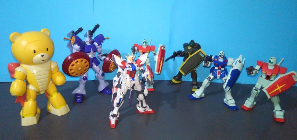 「ジムまみれにしてやるぜ！！」というわけでGM系作品も増えてきたのでガンプラマフィア堕ちです。