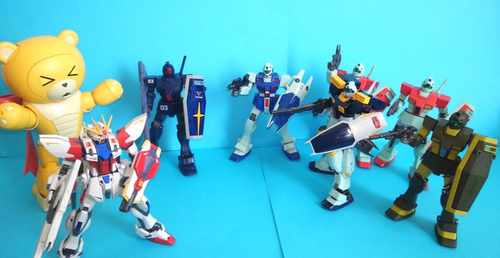 「ジムまみれにしてやるぜ!」(ガンプラマフィア堕ち定期)