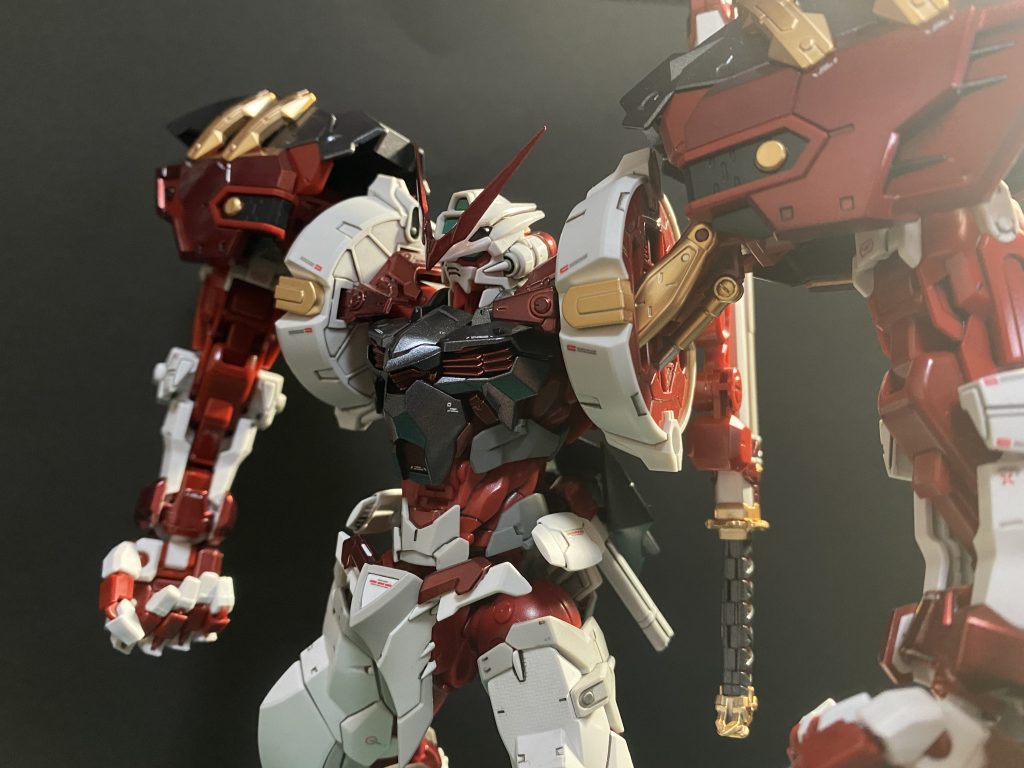 脇の下のシリンダーも塗り分け(°▽°)