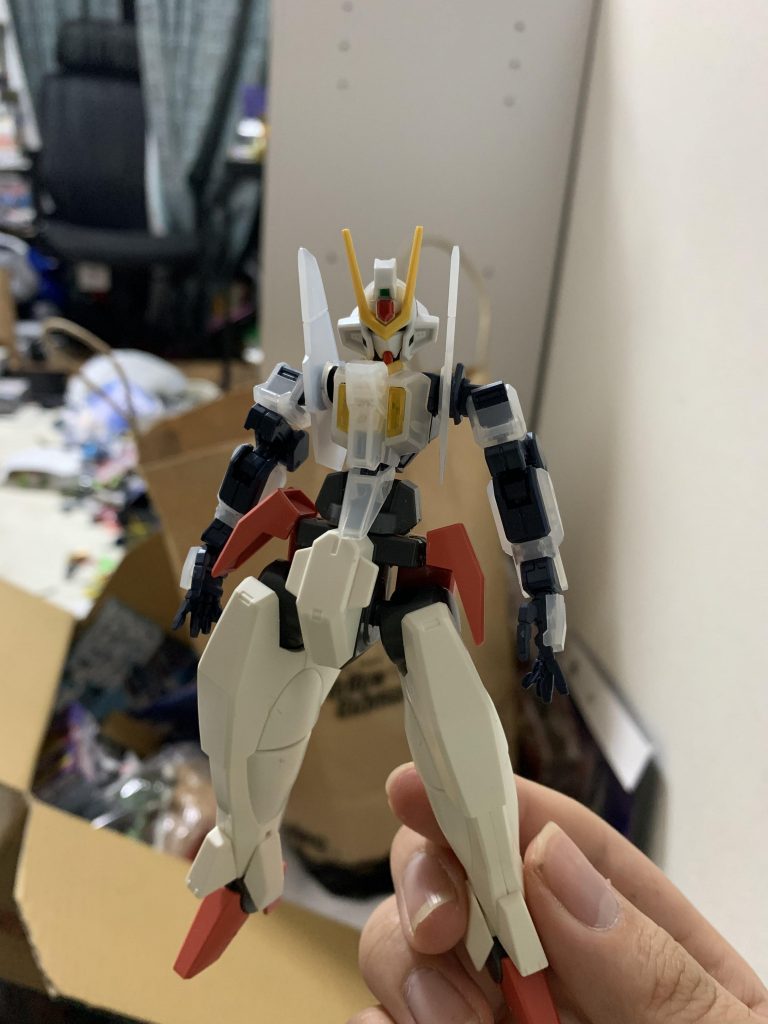 主にウーンドウォート、バーザムあたり使って行こうと思っていたらすんごくバランス悪くなったのでクランシェの足をつけてみたらかなりそれっぽい頭身に。やはりAGEキットは偉大