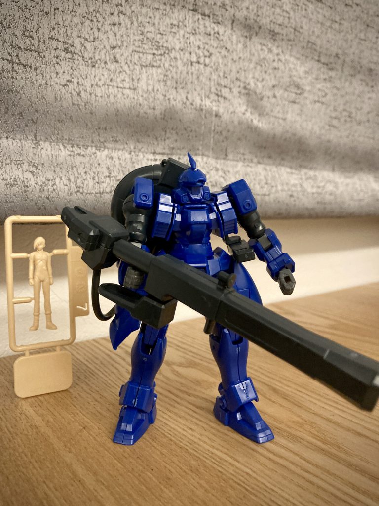 素組み状態。本体は一色の潔さ!塗りがいのあるやつでした。