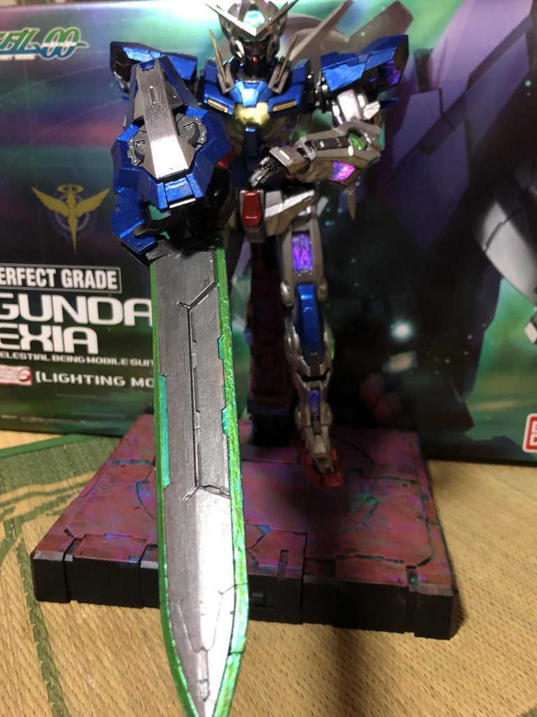 ラストシーンの構え。