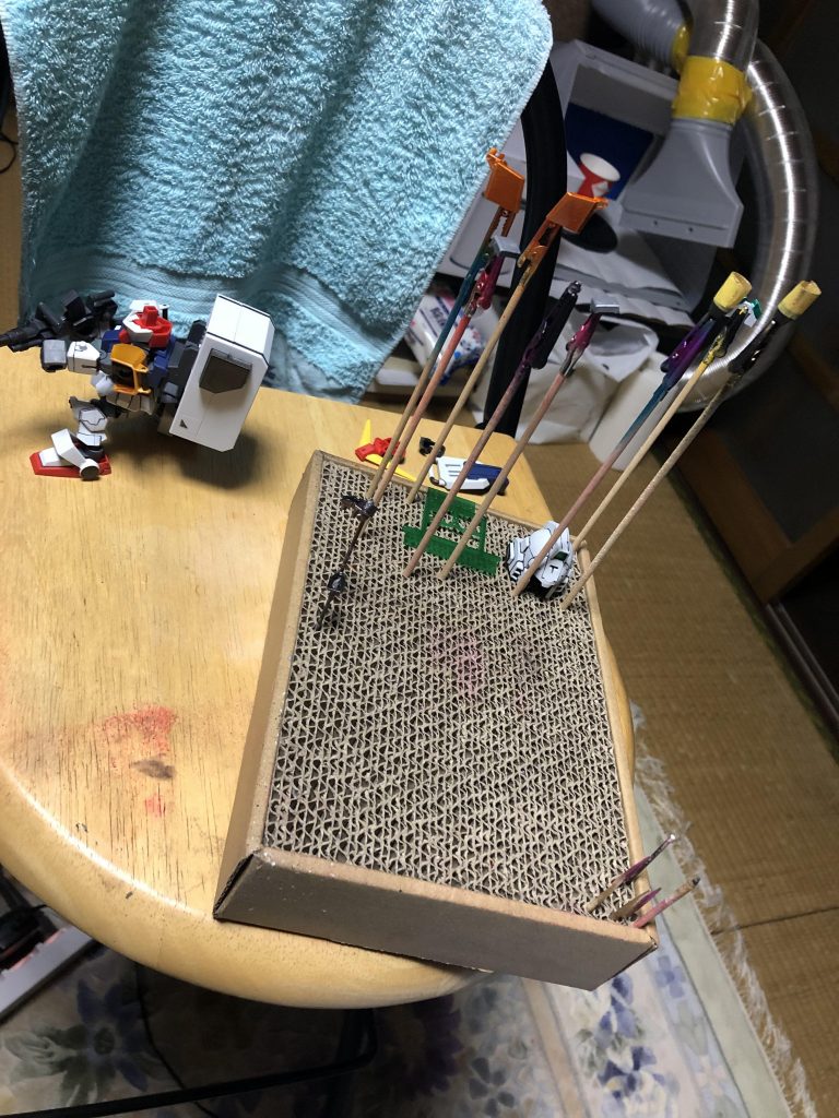 SDCSに合わせて塗るので、塗装カロリーは低いです。