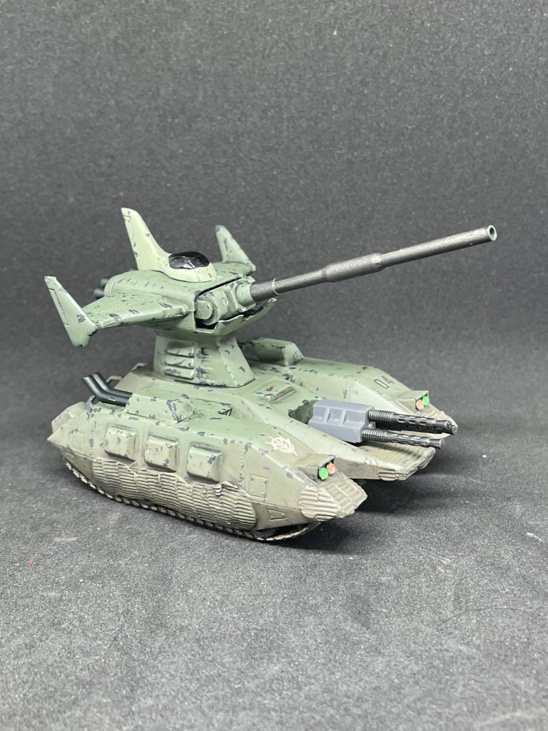 火器のみ、換装して新しくしてある。そりゃ、火器が古くなったらあと走ることしかできんからね、その位はメンテさせてよ。