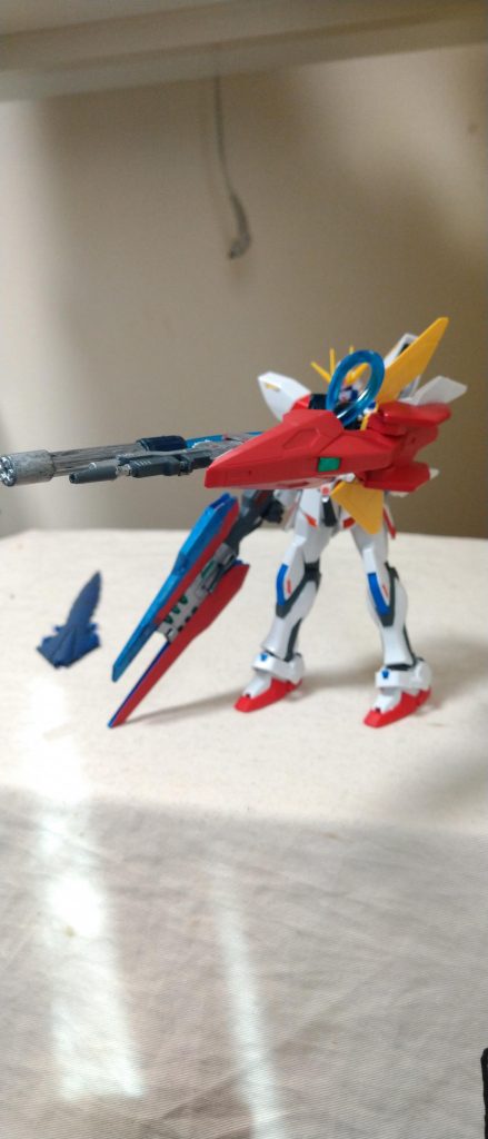 展開状態。 もうこれでビルドストライクと同じぐらいになります。