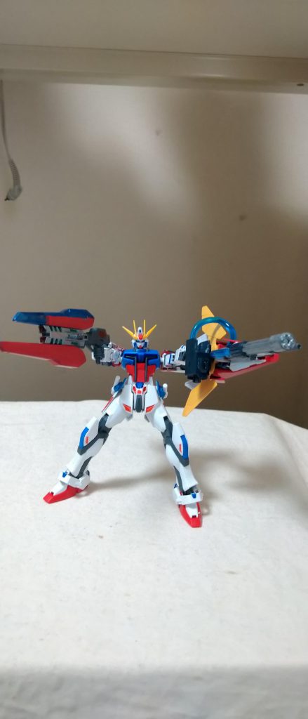 フルバースト(?)状態。前に倒れそうになったりと、かなり無理しました。