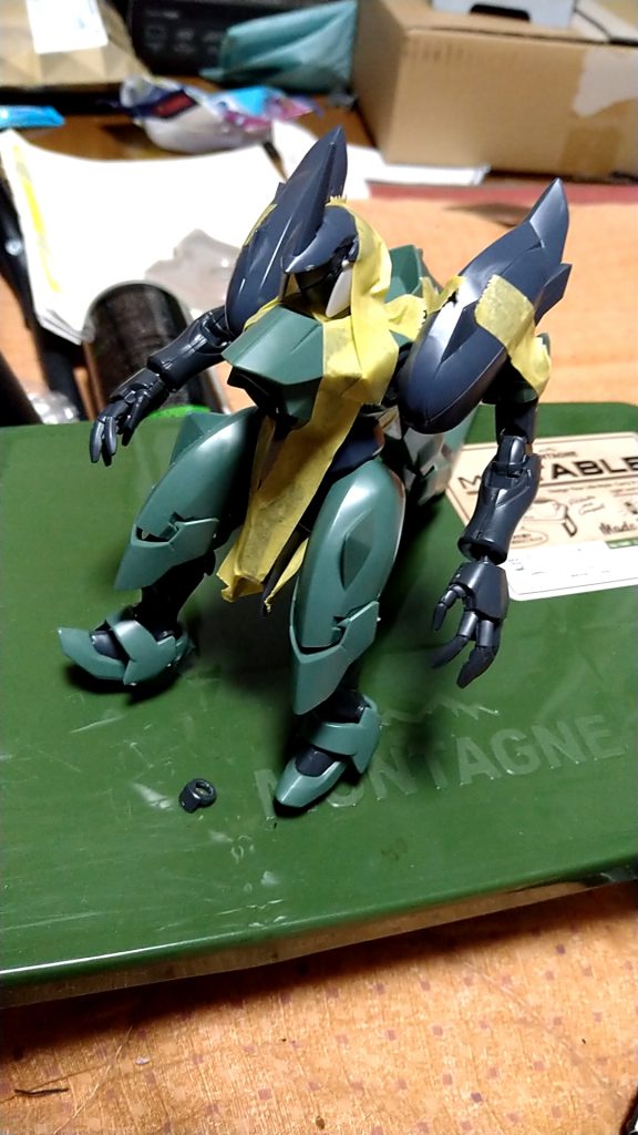 本当に思いつきでした。ダナジンの腰ってボディだよね、ホント