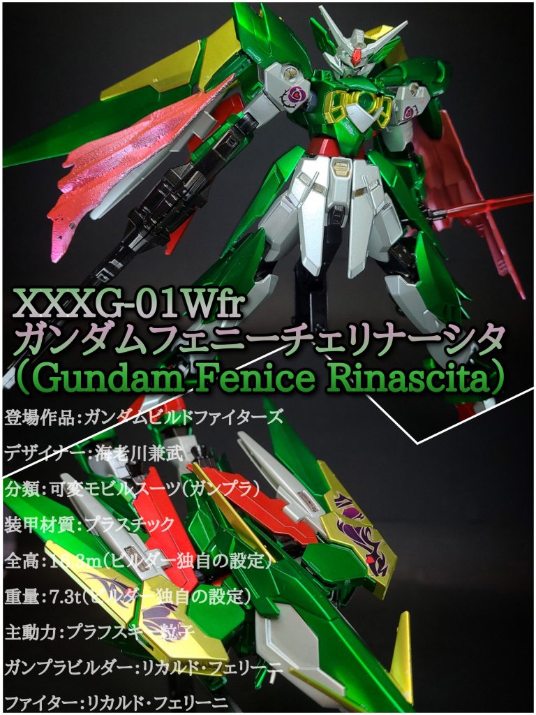 MG 1/100 ガンダムフェニーチェリナーシタ クリアカラー イベント限定