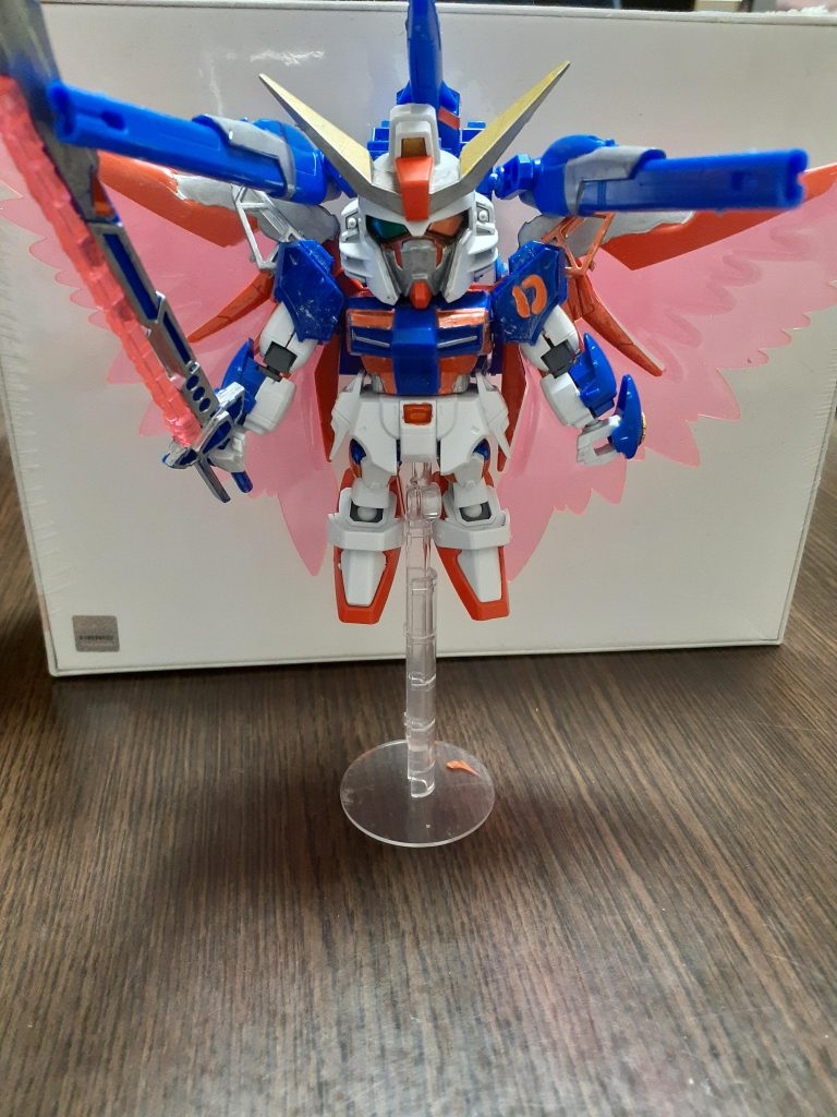 ビーム砲撃つときは、こんな状態になります。