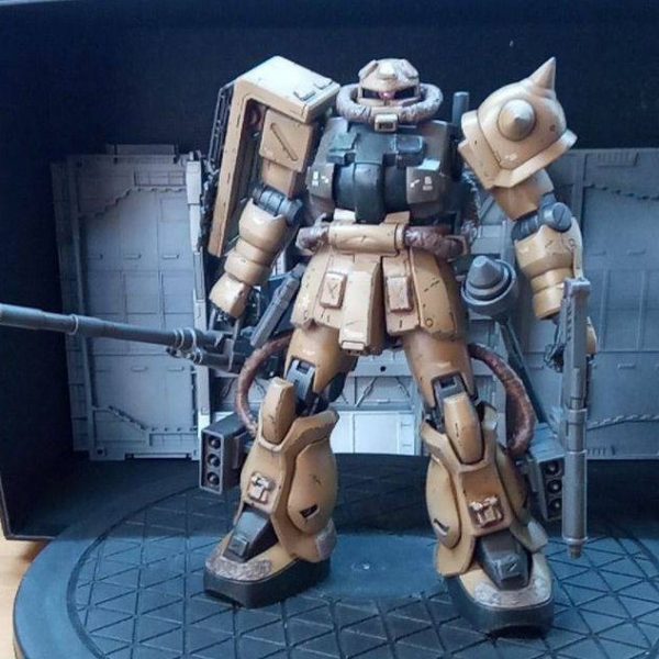 キンバライト鉱山防衛部隊、ザクF2