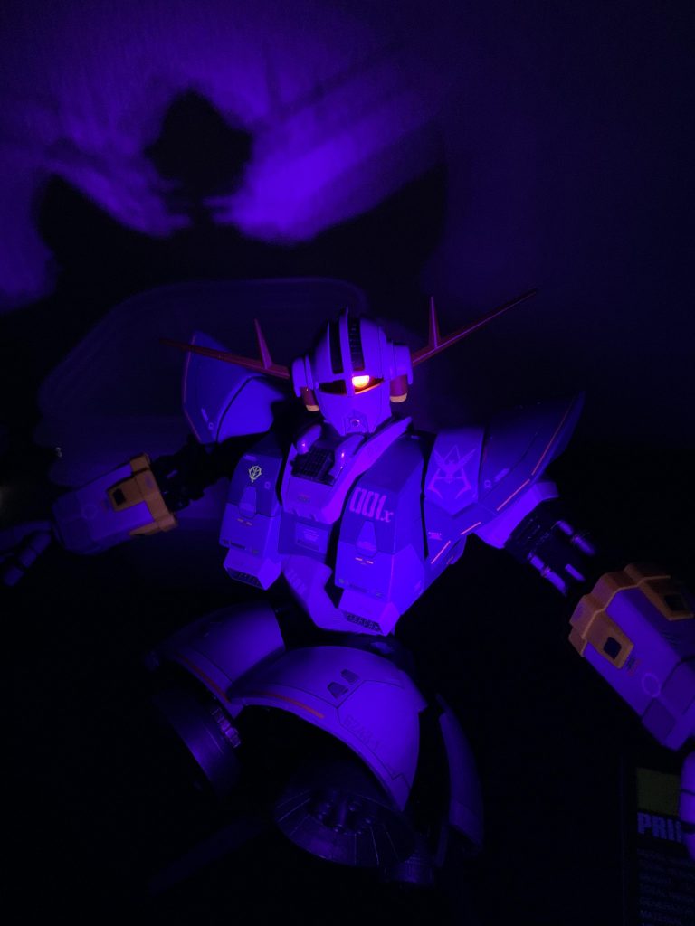 暗闇で光るボス。禍々しく怪しく。大満足です^ ^