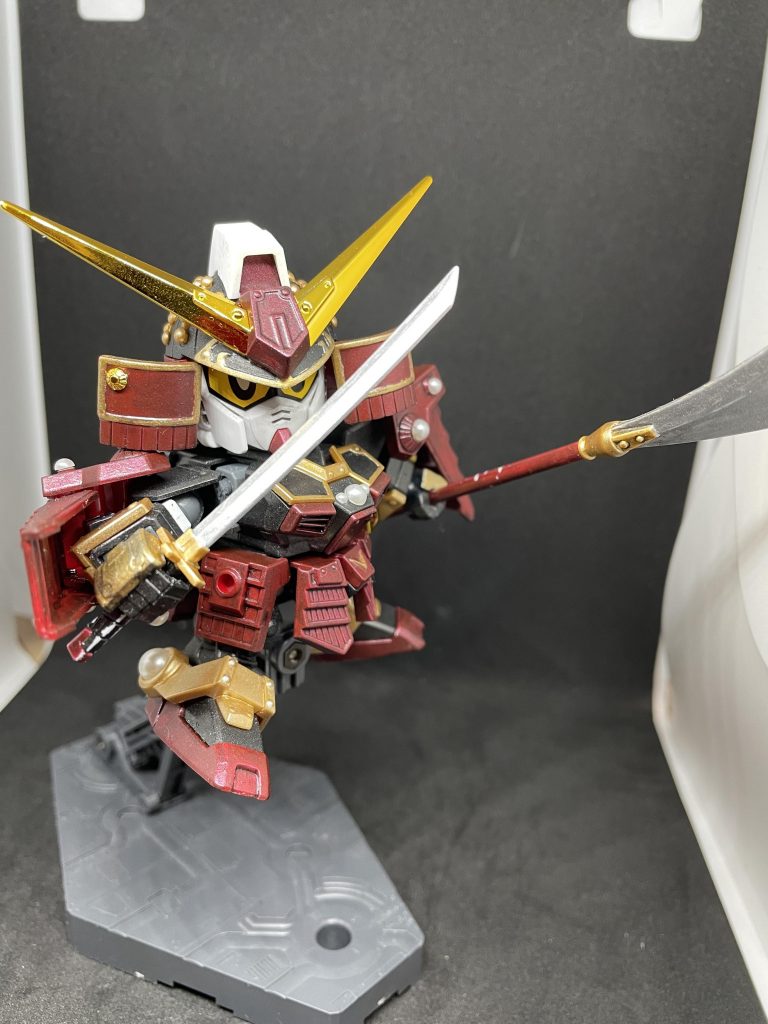 筆塗り武者頑駄無–2枚目/制作者：@gakioda1986