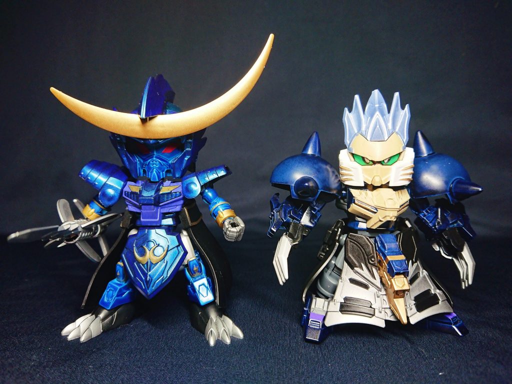 メタルブラックと並べて四天王もあと半分。こうなるとブラッククロスか真の首領も作りたいところ。