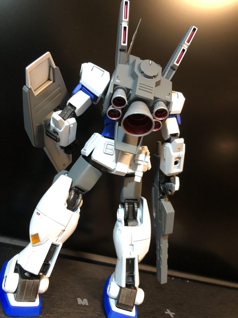 バーニアは派手な塗装にしがちです。