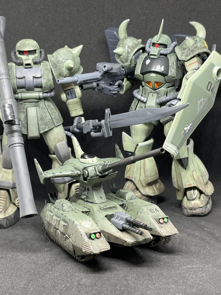 小隊編成で。こうなるとぐっと一体感が生まれるねぇ。