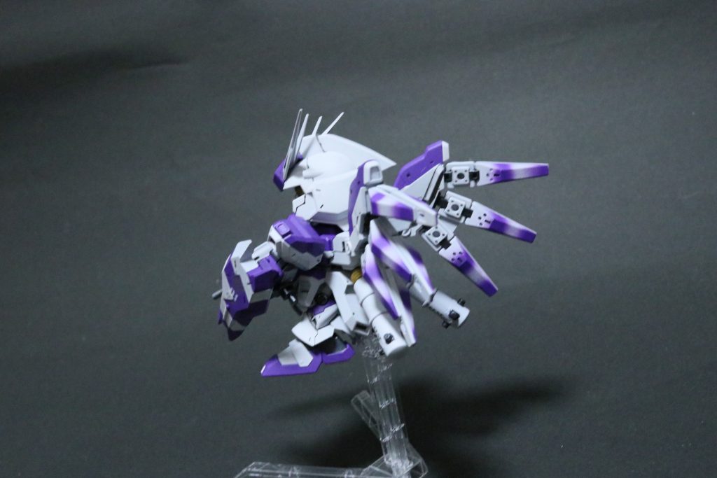 フィンファンネルのグラデーション塗装はこの時初めてでした💦