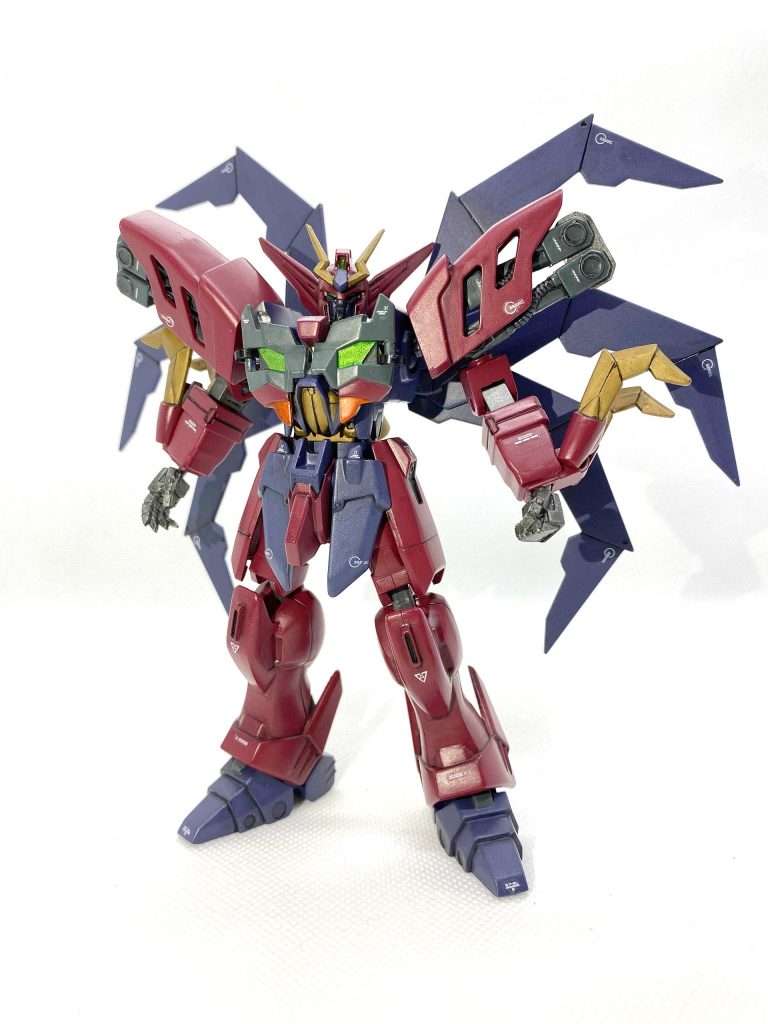 旧キットの骨太なシルエットがたまりませんな(^q^)