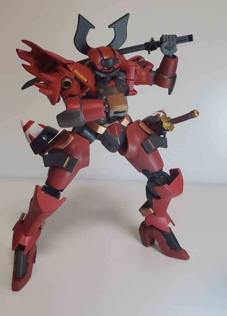 ちなみに、機体自体はGNドライブに接続されていないので、トランザムなどはつかえません。