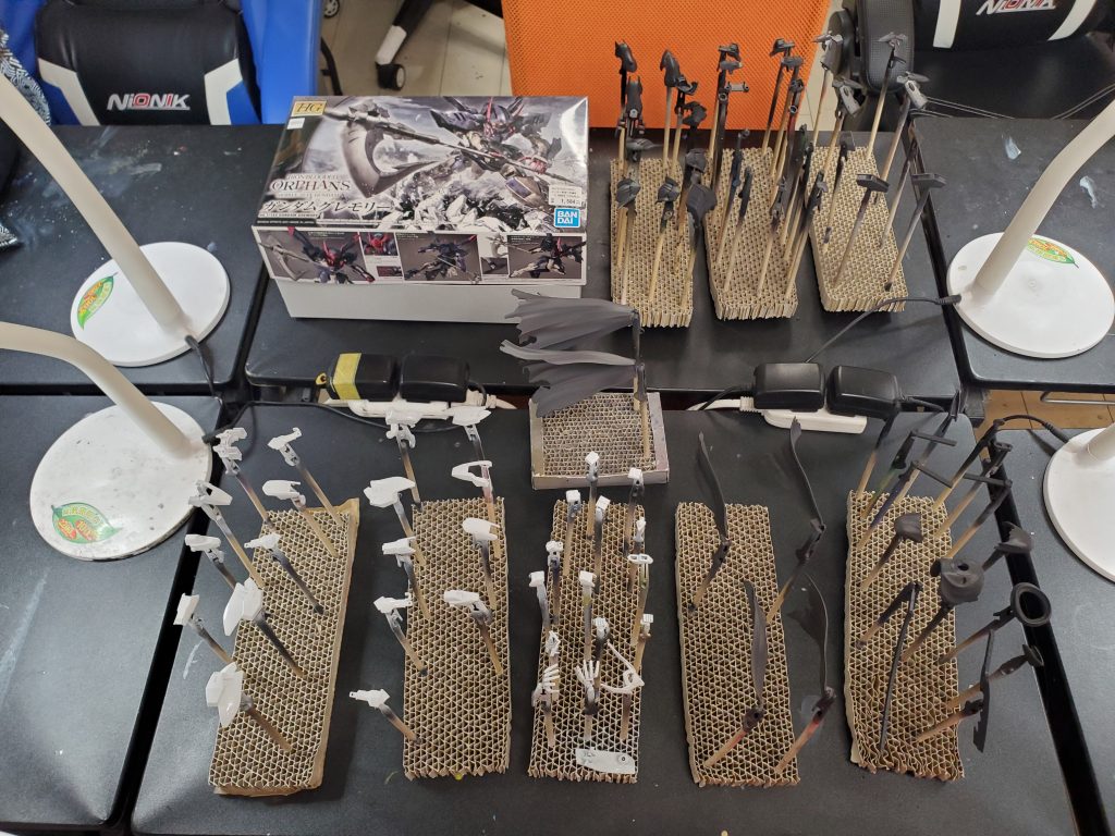 マント塗装むずかったなー保持もむずかった