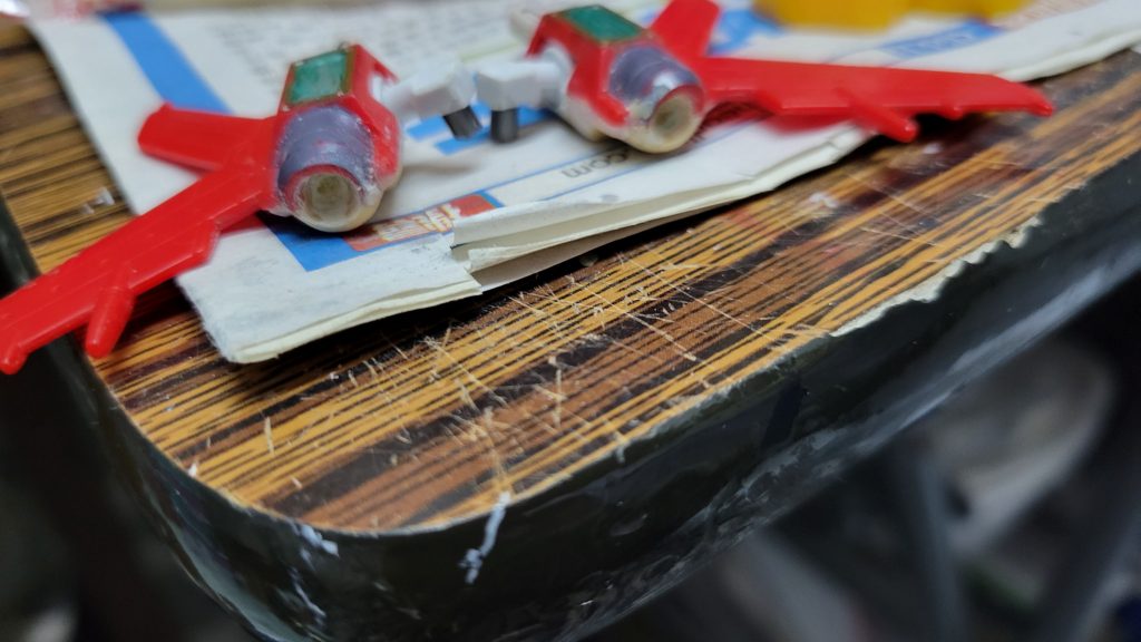 噴射器部分用打磨機進行打磨