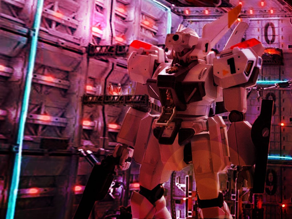 カバーの格納庫の一枚!