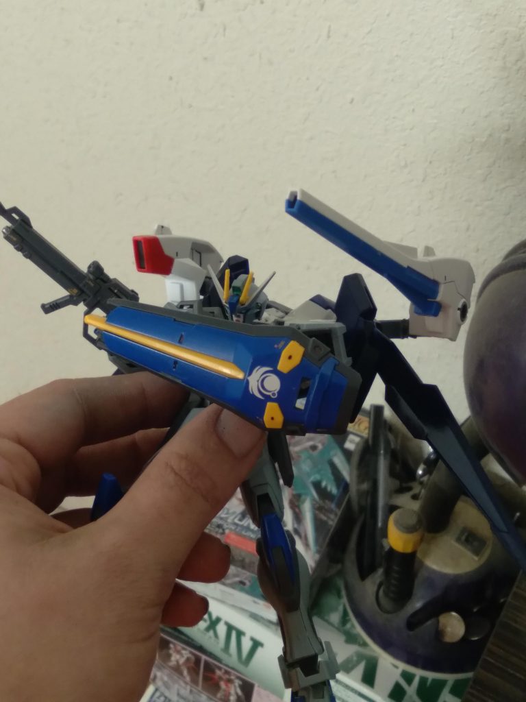 With the extra weapons on here, it makes it seem bigger. They are from the V2 assault buster. 