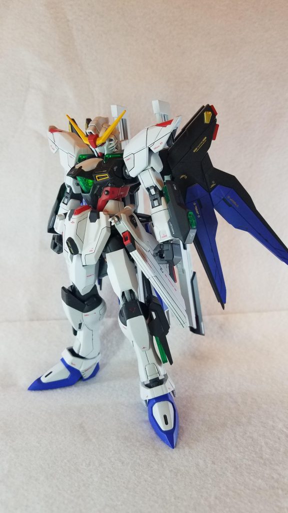 ヘリオスは元からミキシングされたキットなのでどうやったら強化されたかを表現出来るか悩みながらミキシングしました