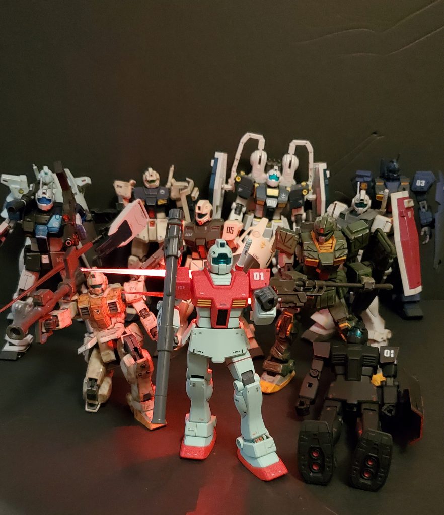 ジムジム（エコプラ）ジムストライカージムクゥエル陸戦型ジムジム寒冷地仕様ジム改ジムコマンドジム（サンダーボルト版）ジムキャノン（ロケットバズーカ仕様）ジムカスタム