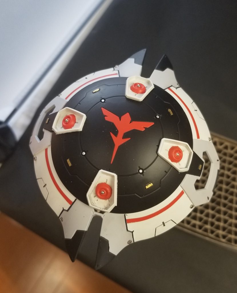 シールドも、ライン描いて、色分けしました😆