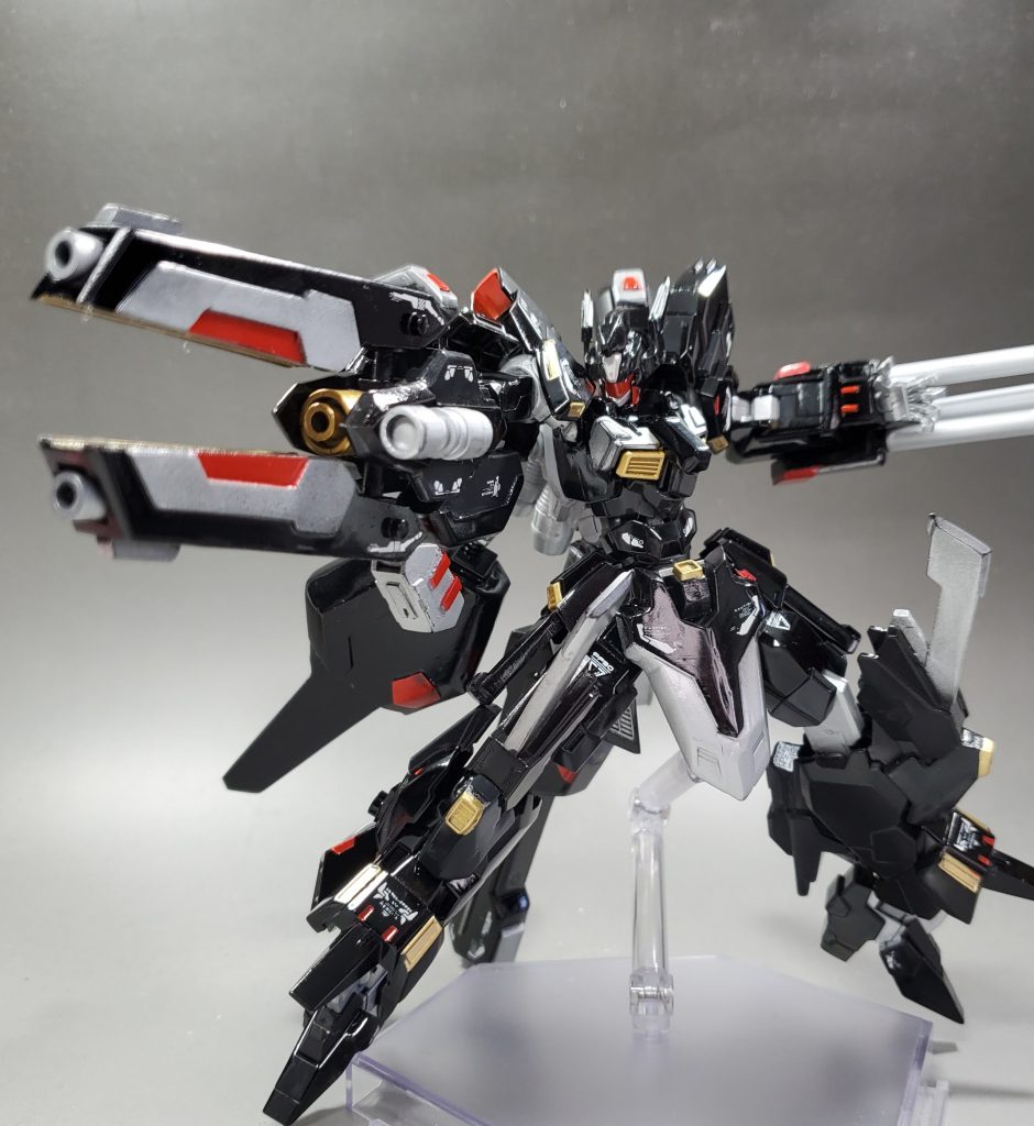 そして上下のバレルが展開し最大出力モード。