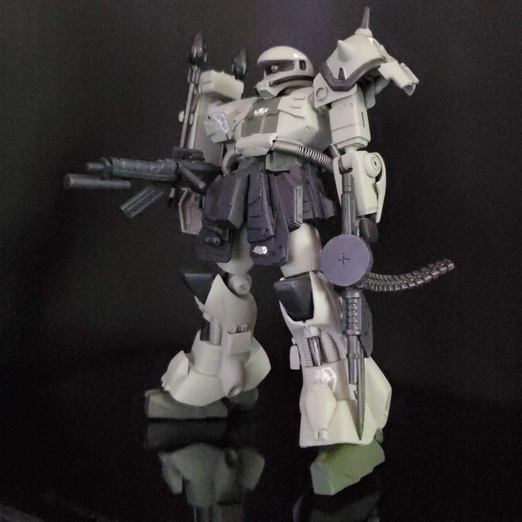 旧キット1/144 シャアザク–5枚目/制作者：王様がロバ