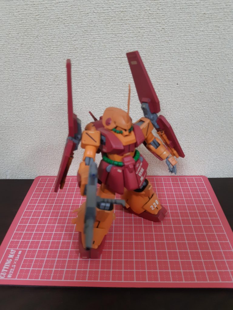 ライフルを構えて❗