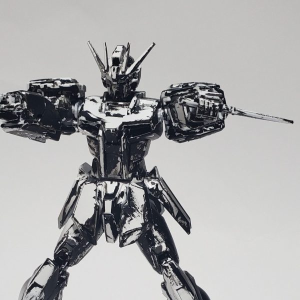 水墨画風ストライクガンダム